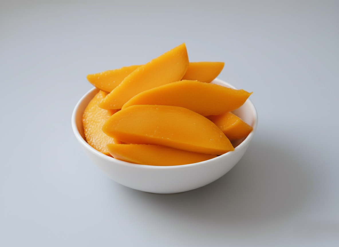 hamkartaminmango برشهای طلایی انبه قلم منجمد